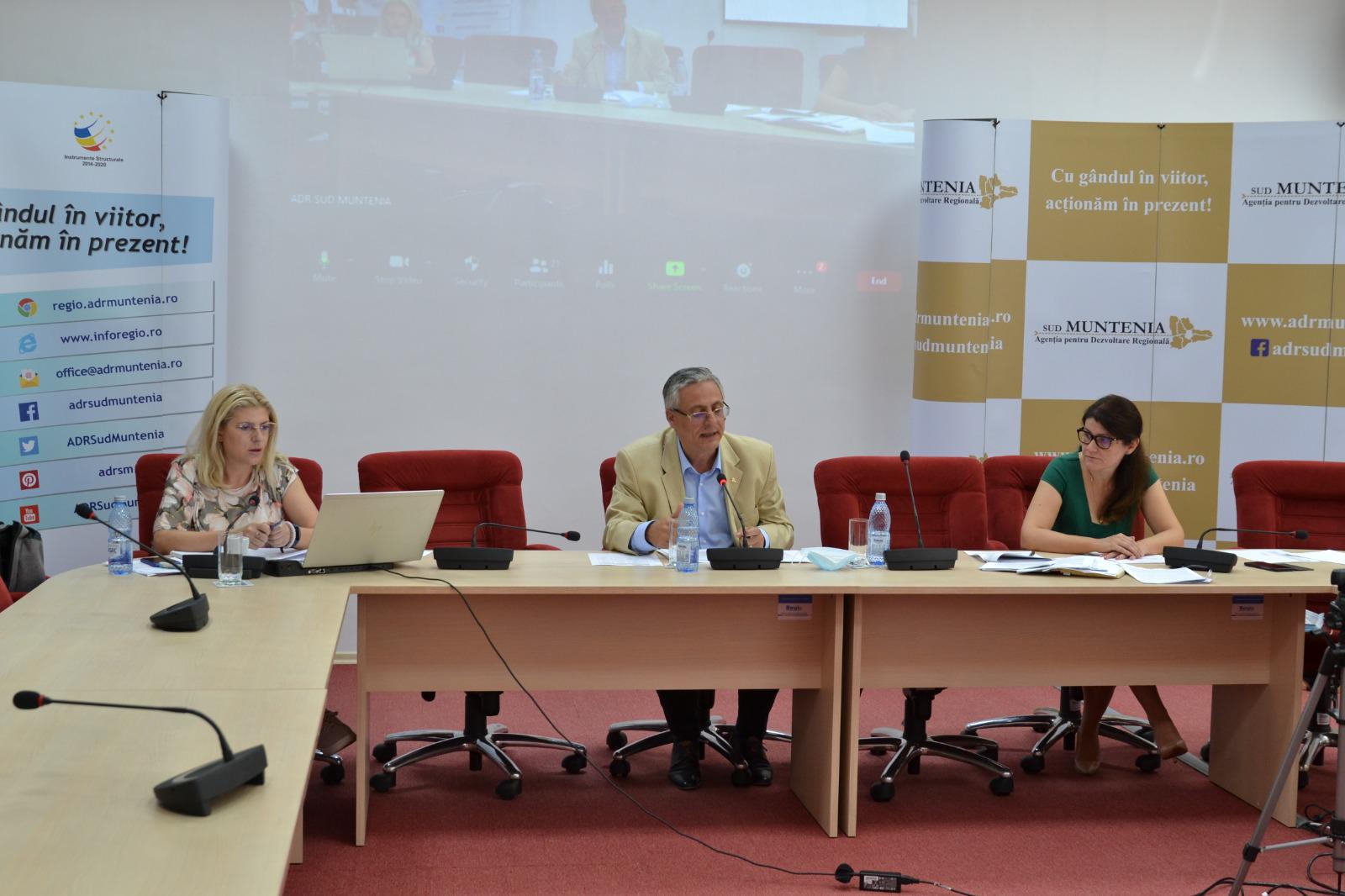 Comisia regională pentru stabilirea criteriilor de selecție a proiectelor strategice ale regiunii Sud Muntenia și-a desemnat președintele